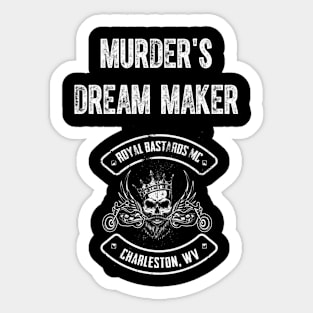 Murder's Dream Maker Sticker